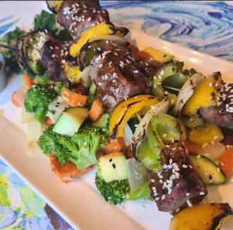 Rick Walters Beef Kabob