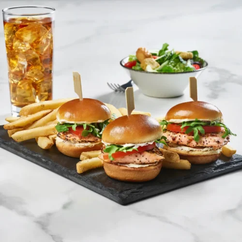 Salmon Sliders