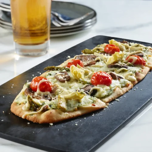 Truffle Mushroom & Asparagus Flatbread