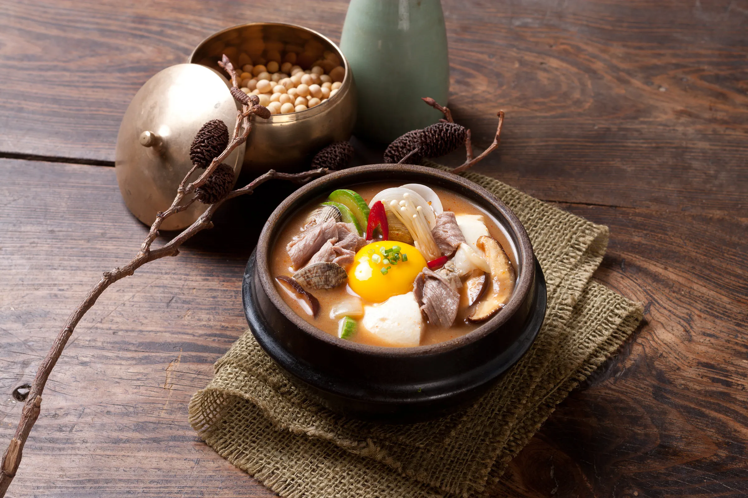 Soybean Paste Soon Tofu