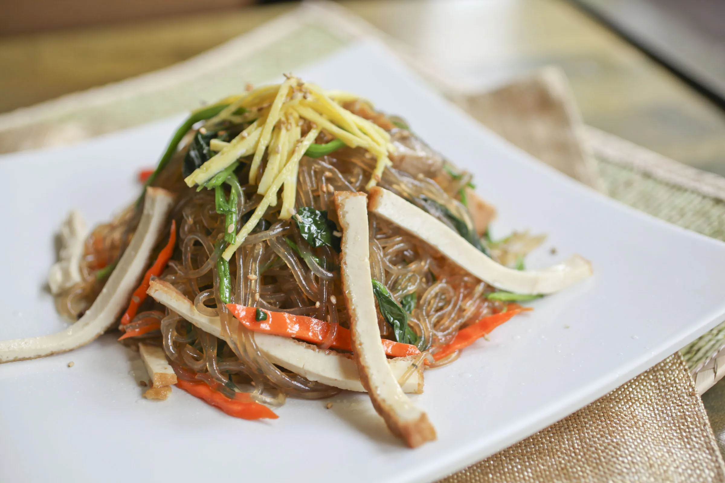 Tofu Japchae