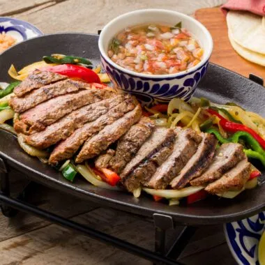 Skirt Steak Fajitas