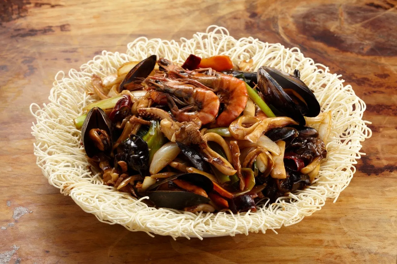 Mixed Seafood Stir-fry