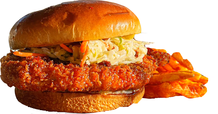 Nashville Hot Chicken w/ Waffle Fries