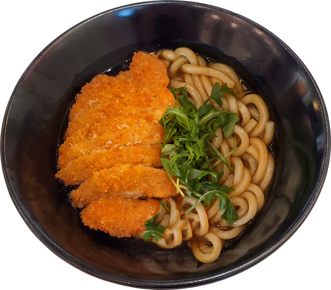 Black Garlic Udon w/ Katsu