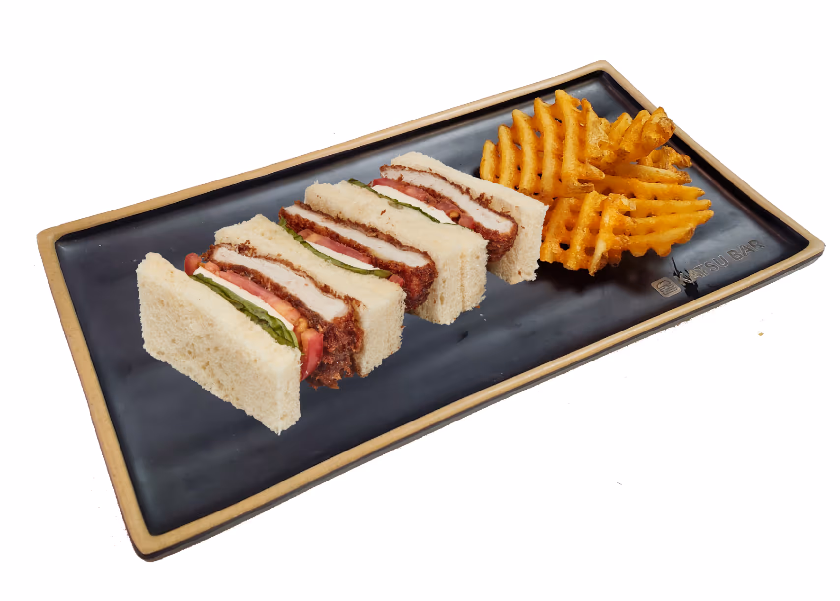 Caprese Katsu Sando w/ Waffle Fries