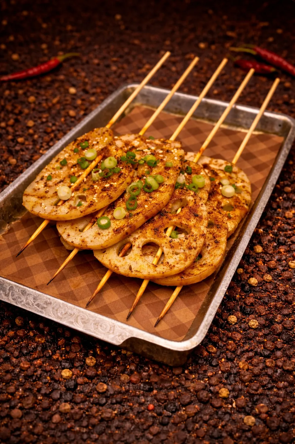 Grilled Lotus Root Slices (5)