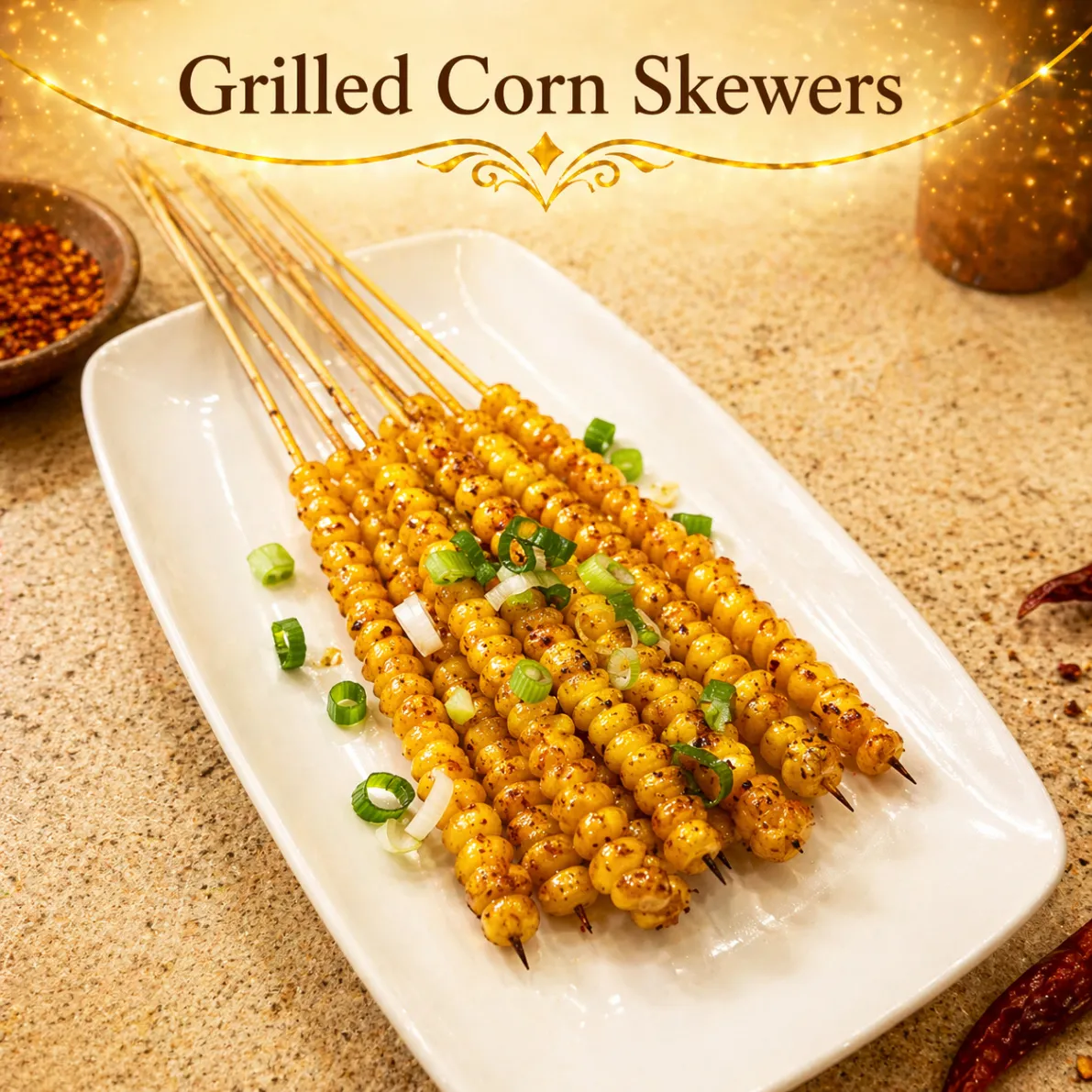 Grilled Corn Skewers