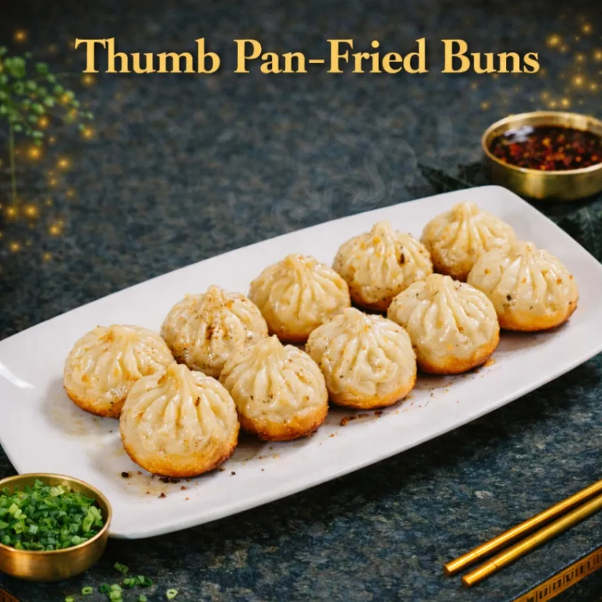 Mini Fried Pork Buns