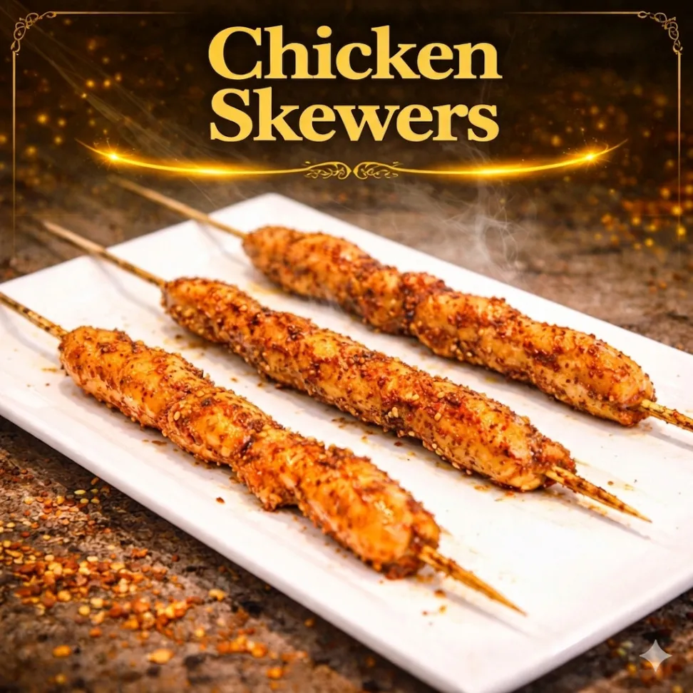 Chicken Skewers 3pcs
