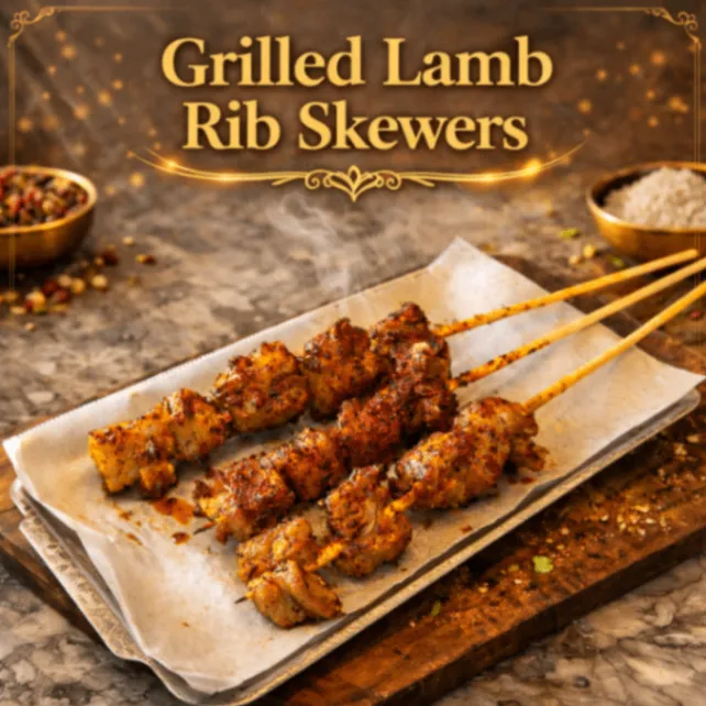 Grilled Lamb Ribs