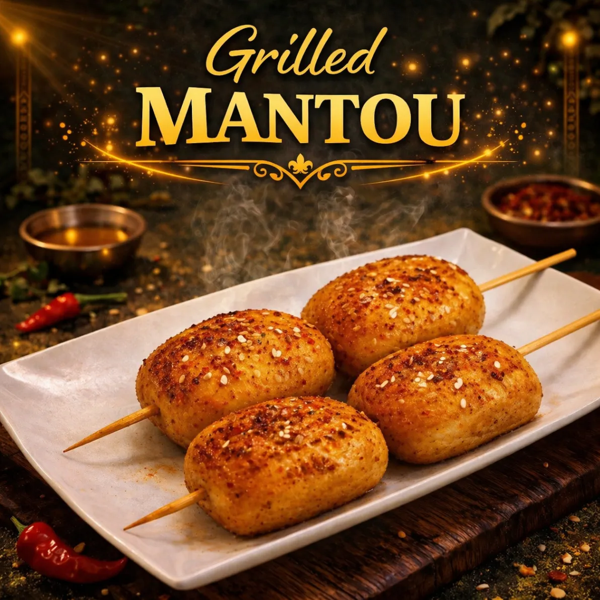 Grilled Buns(4pc)
