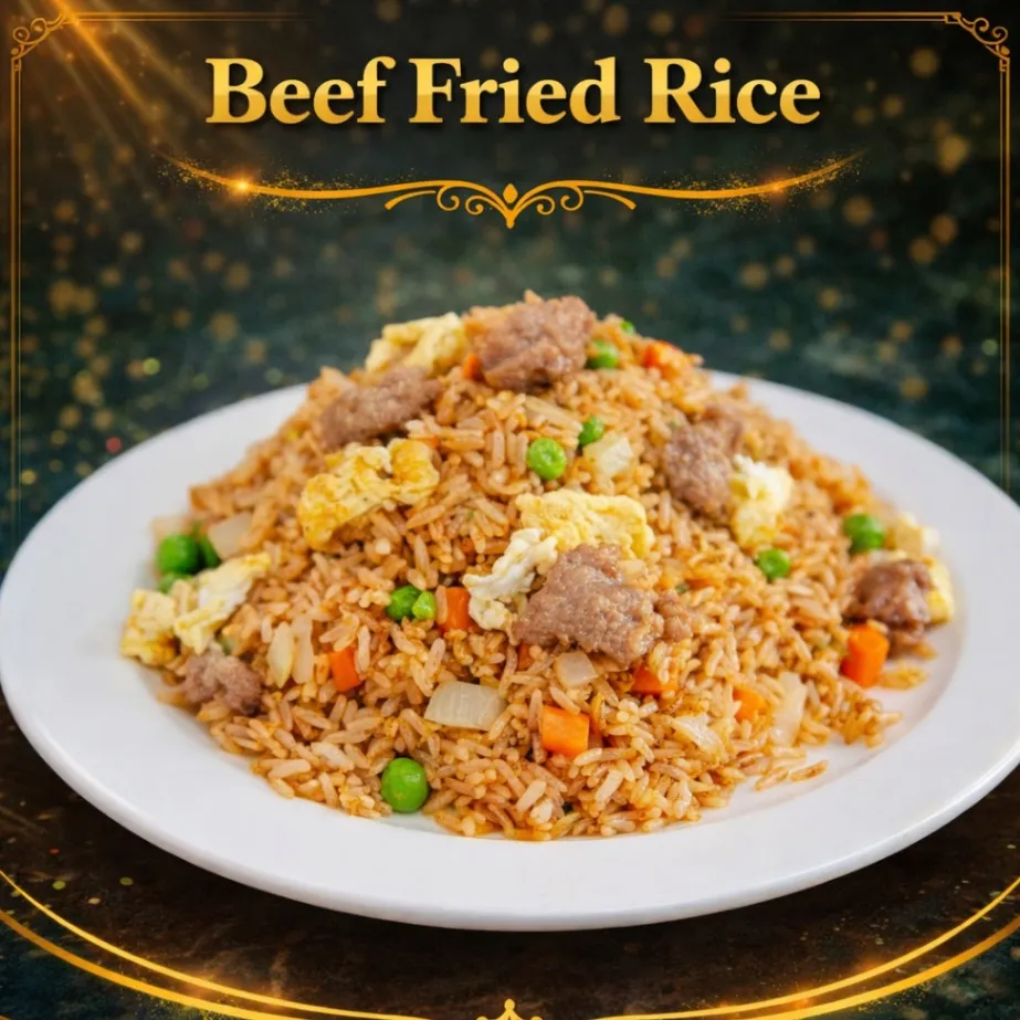 Beef Fried Rice with Egg