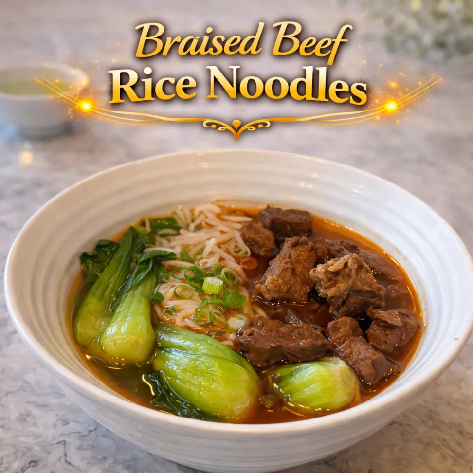 Braised Beef Rice Noodles