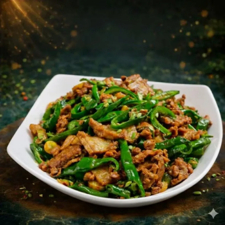 Stir Fried Pork with Pepper
