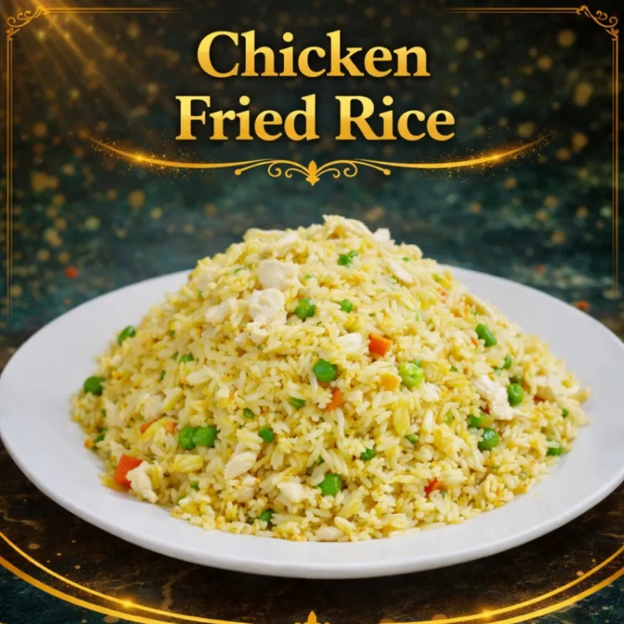 Chicken Fried Rice with Egg