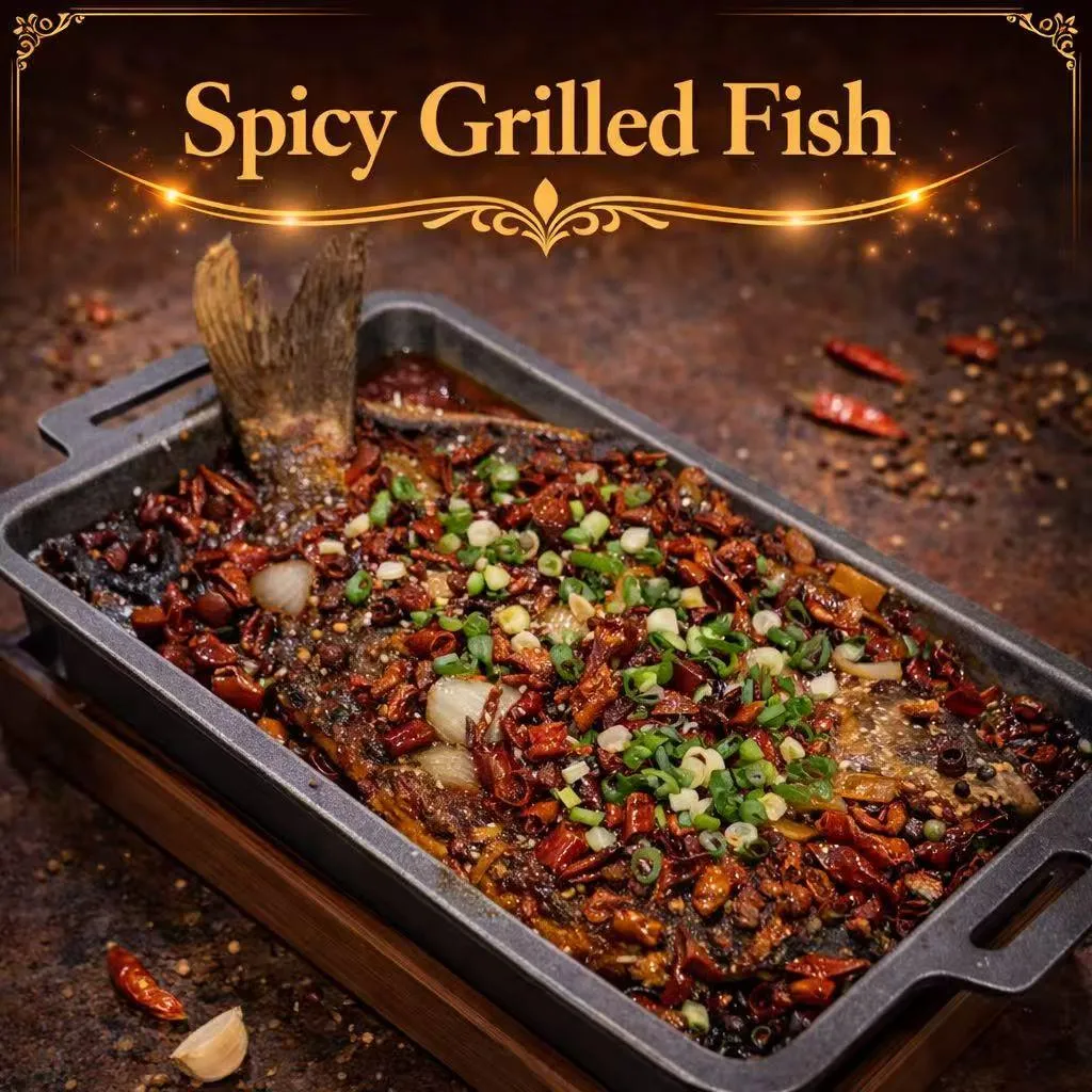Signature Spicy Grilled Fish