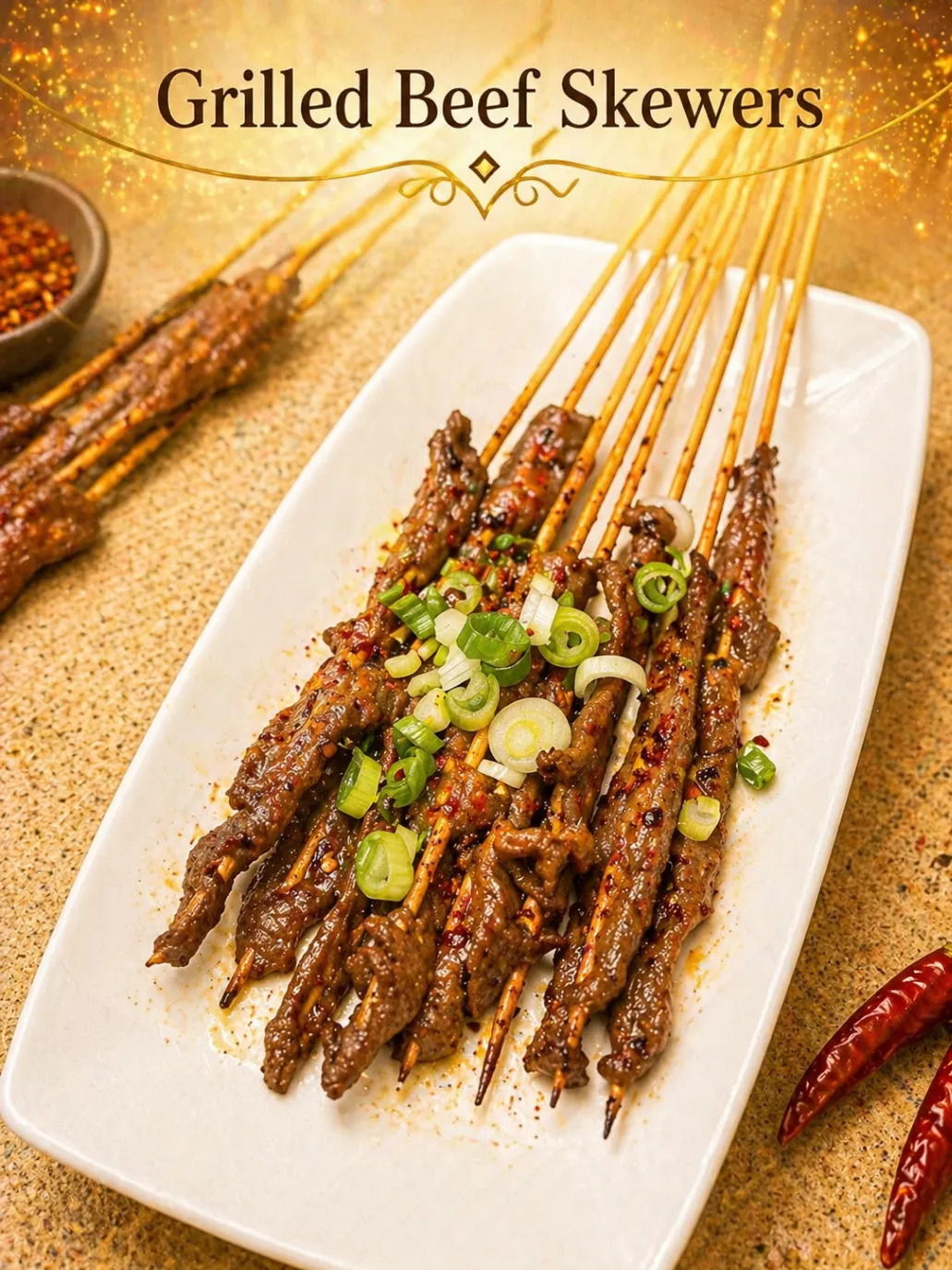 Beef Skewers (8)