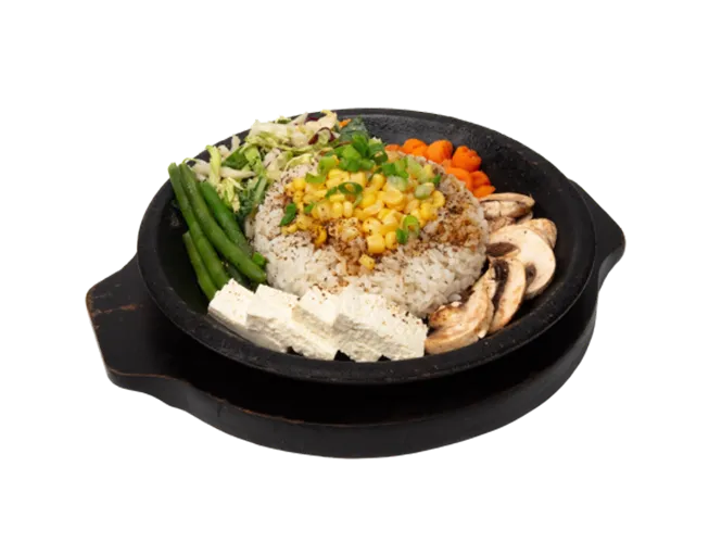 Tofu & Veggie Pepper Rice