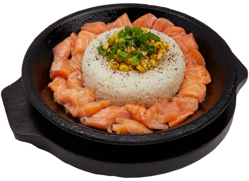 Salmon Pepper Rice