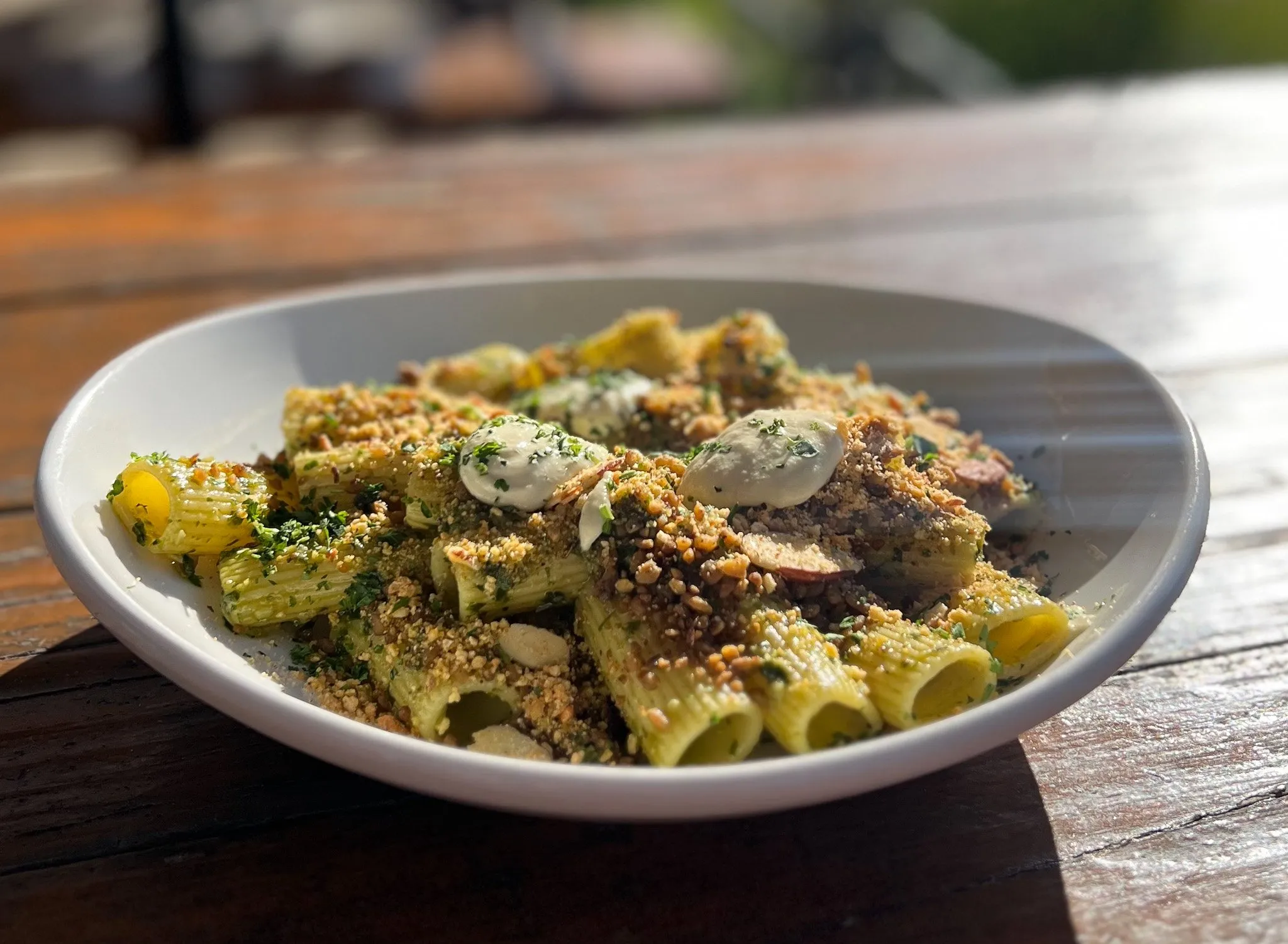 Pesto Rigatoni