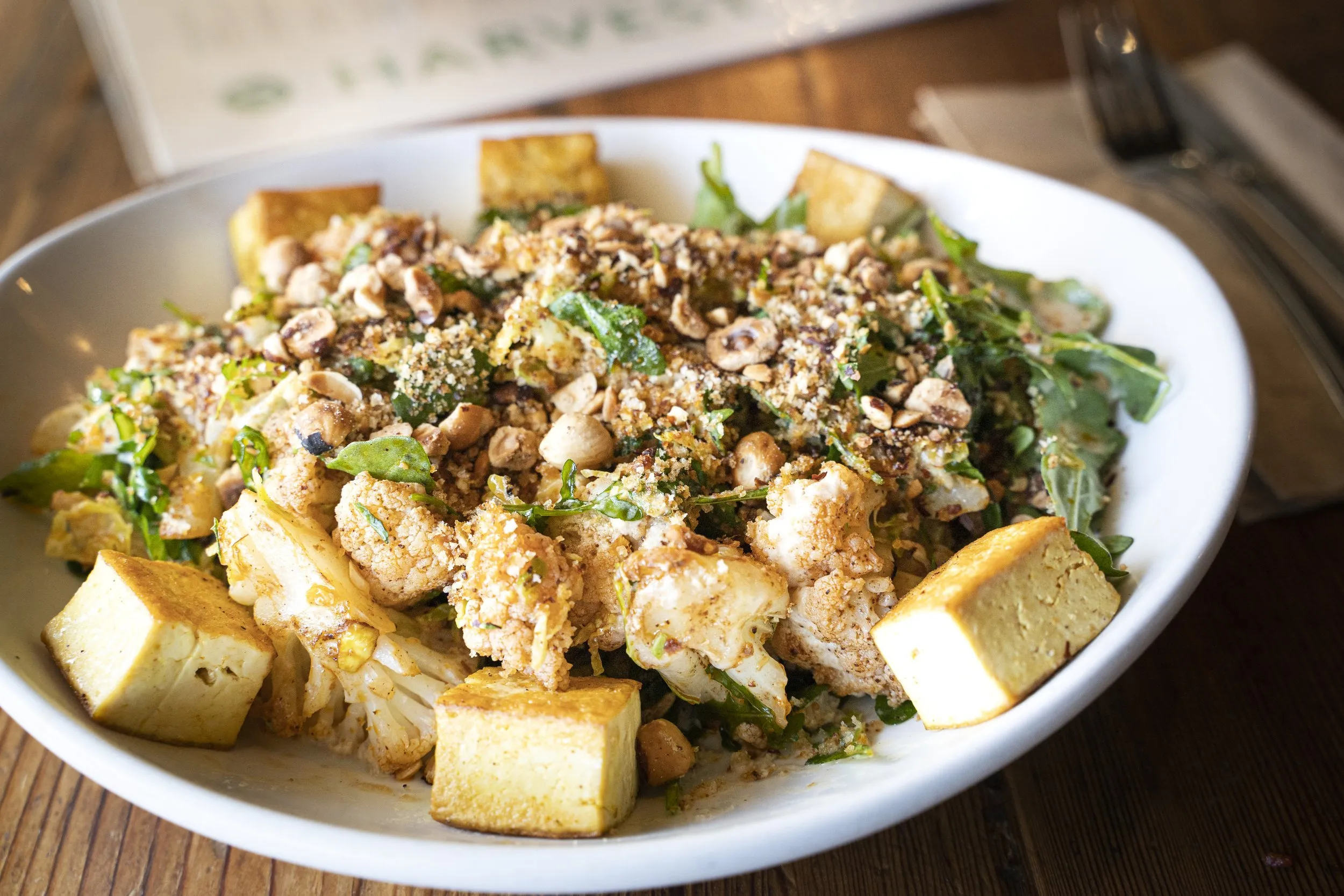 Warm Cauliflower Salad