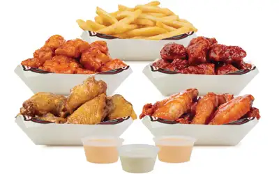 25 Traditional Wings Family Pack