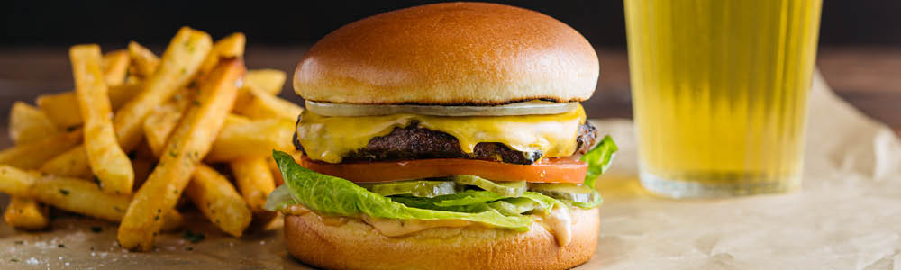 Classic Cheeseburger + Fries (Single)