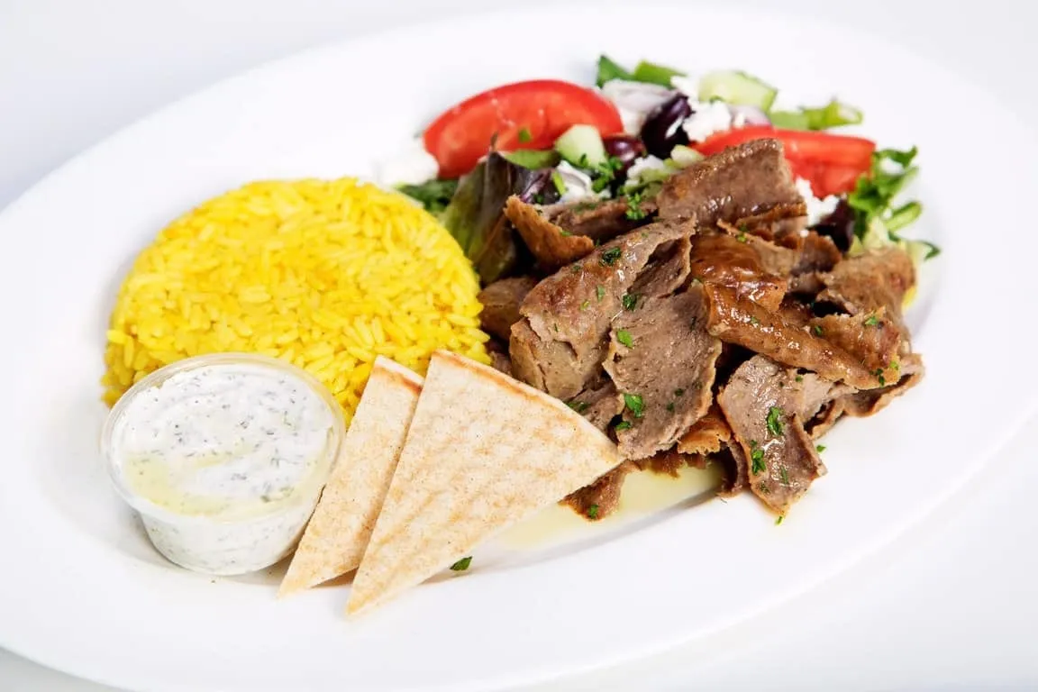 Gyro Entree Plate