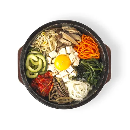 Hotstone Bibimbap Vegetarian