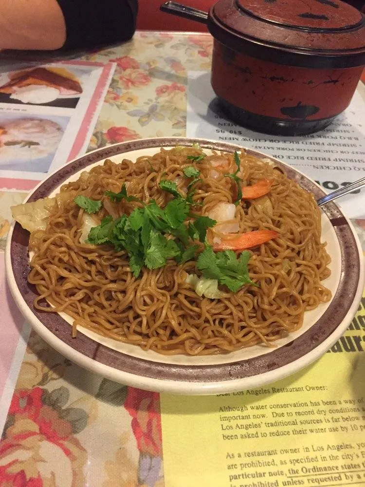 Glass Noodles With Egg & Shrimp