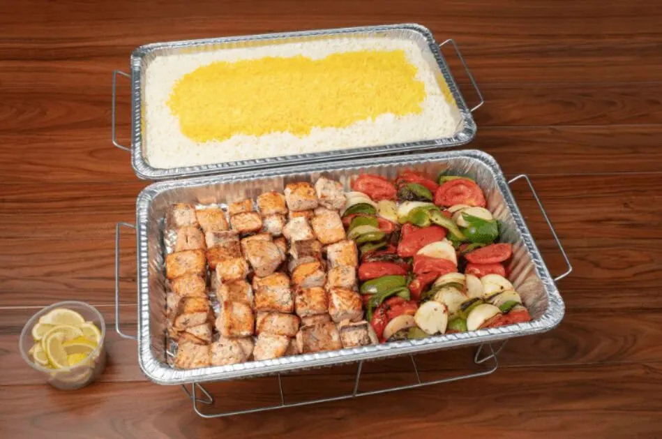 Fresh Atlantic Salmon Kabob