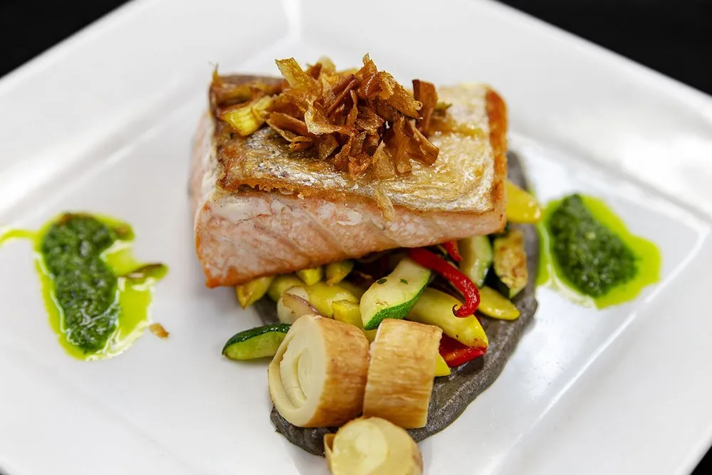 Pan Roasted Salmon