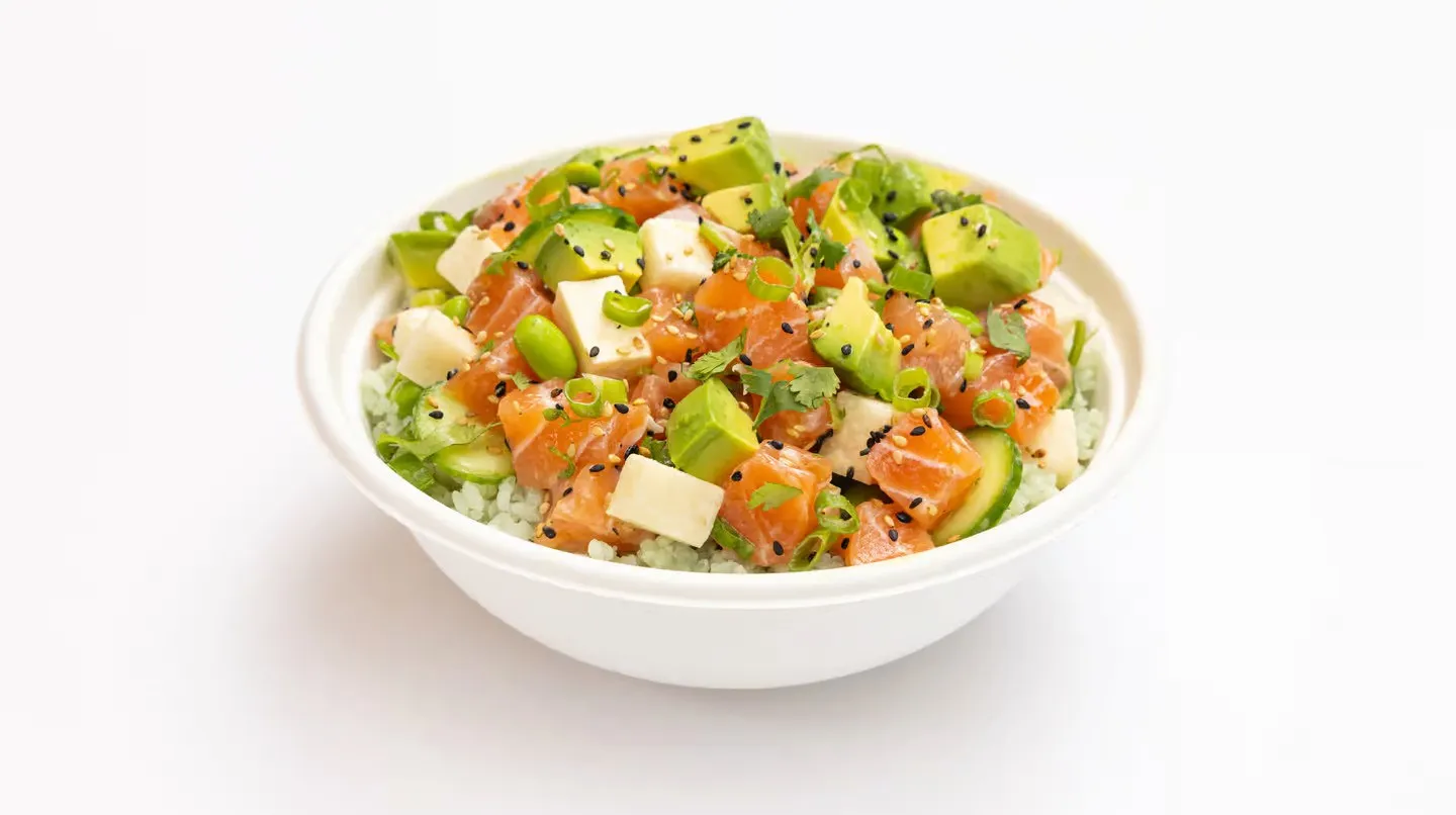 Yuzu Salmon Poke Bowl