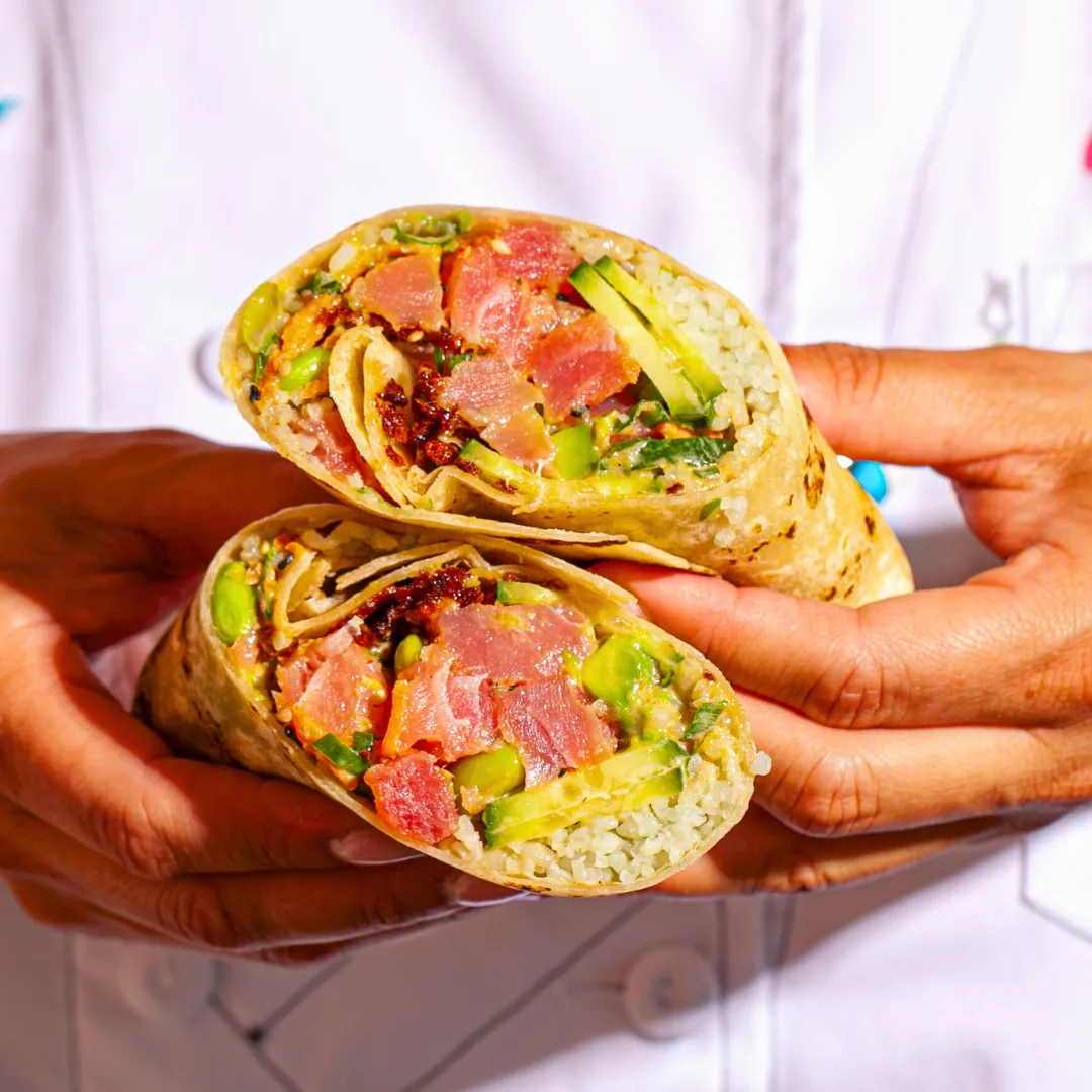 Spicy Tuna Burrito