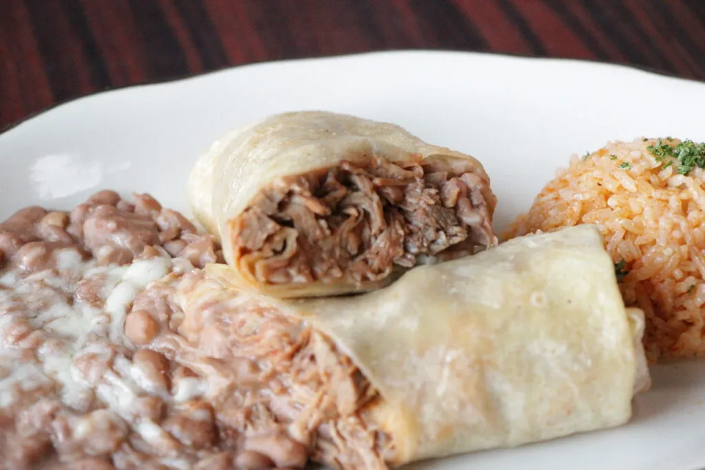 Machaca Burrito