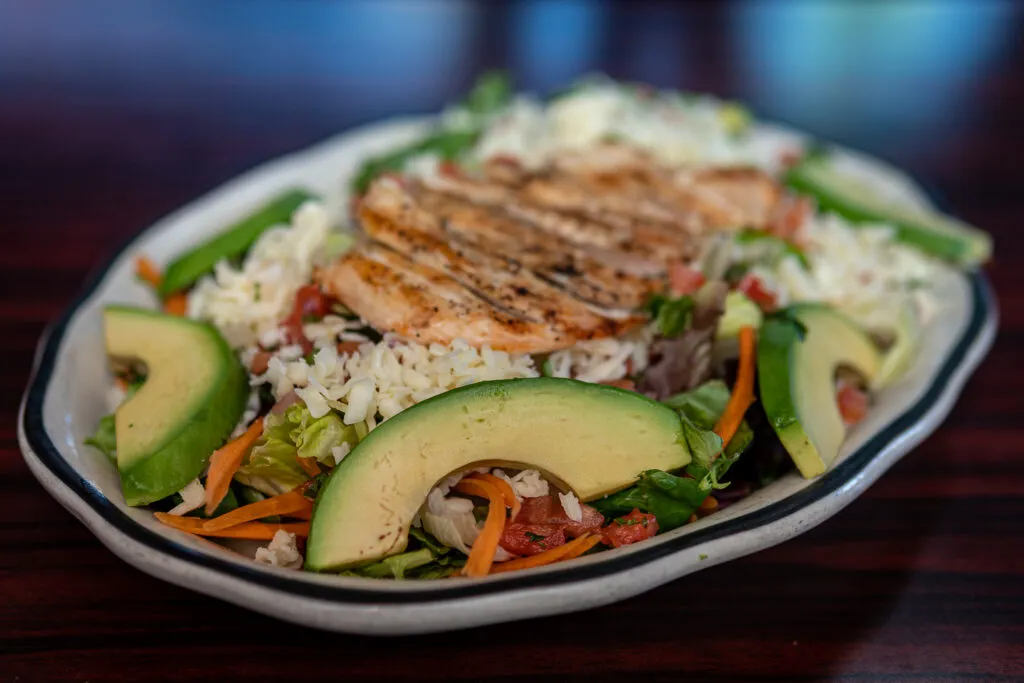 Grilled Chicken Avocado Salad