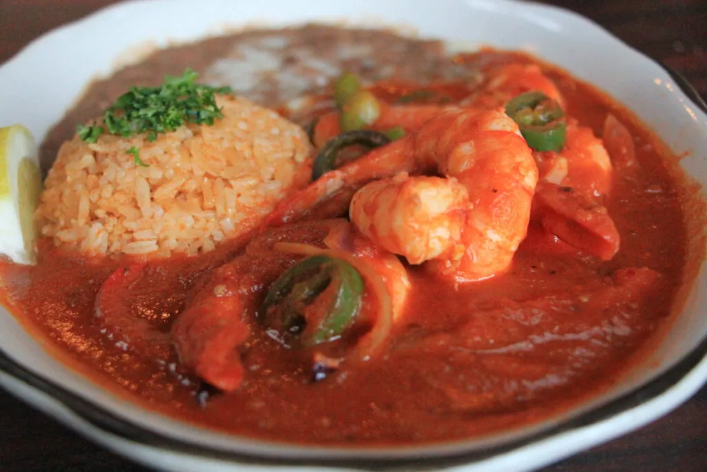 Camarones a la Diabla