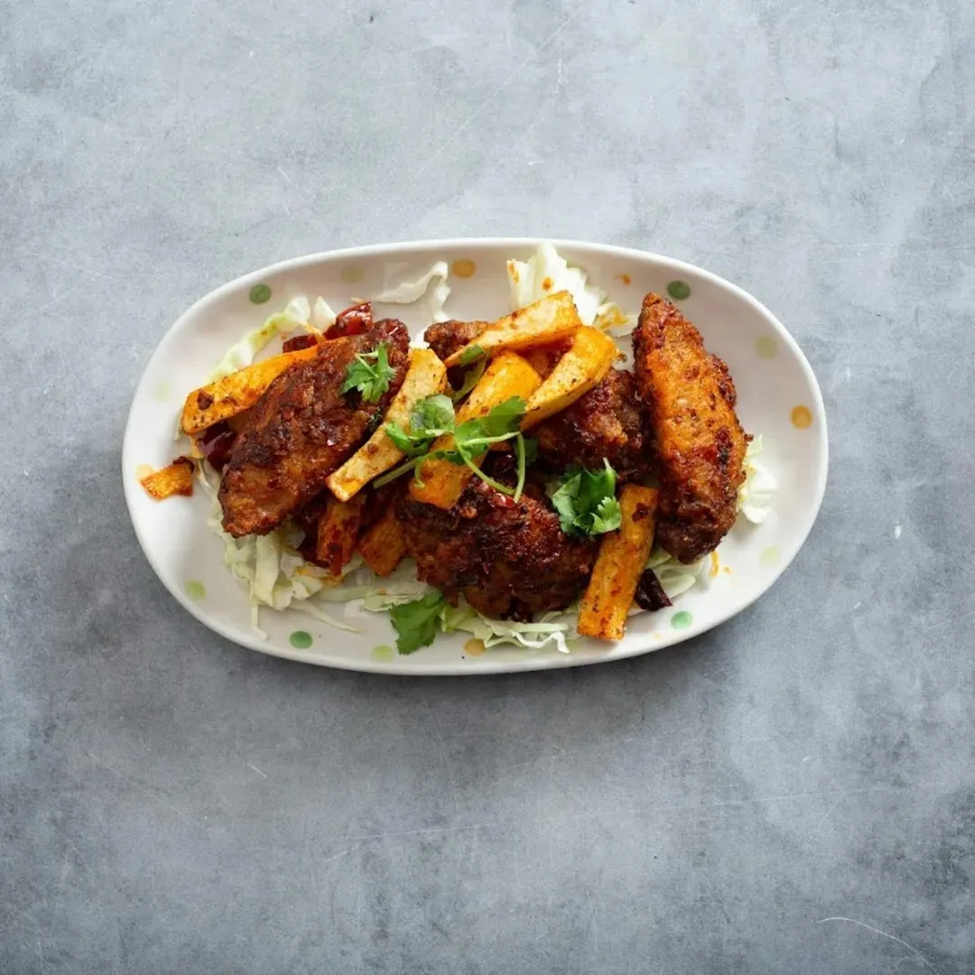 Crispy Szechuan-style Chicken Wings