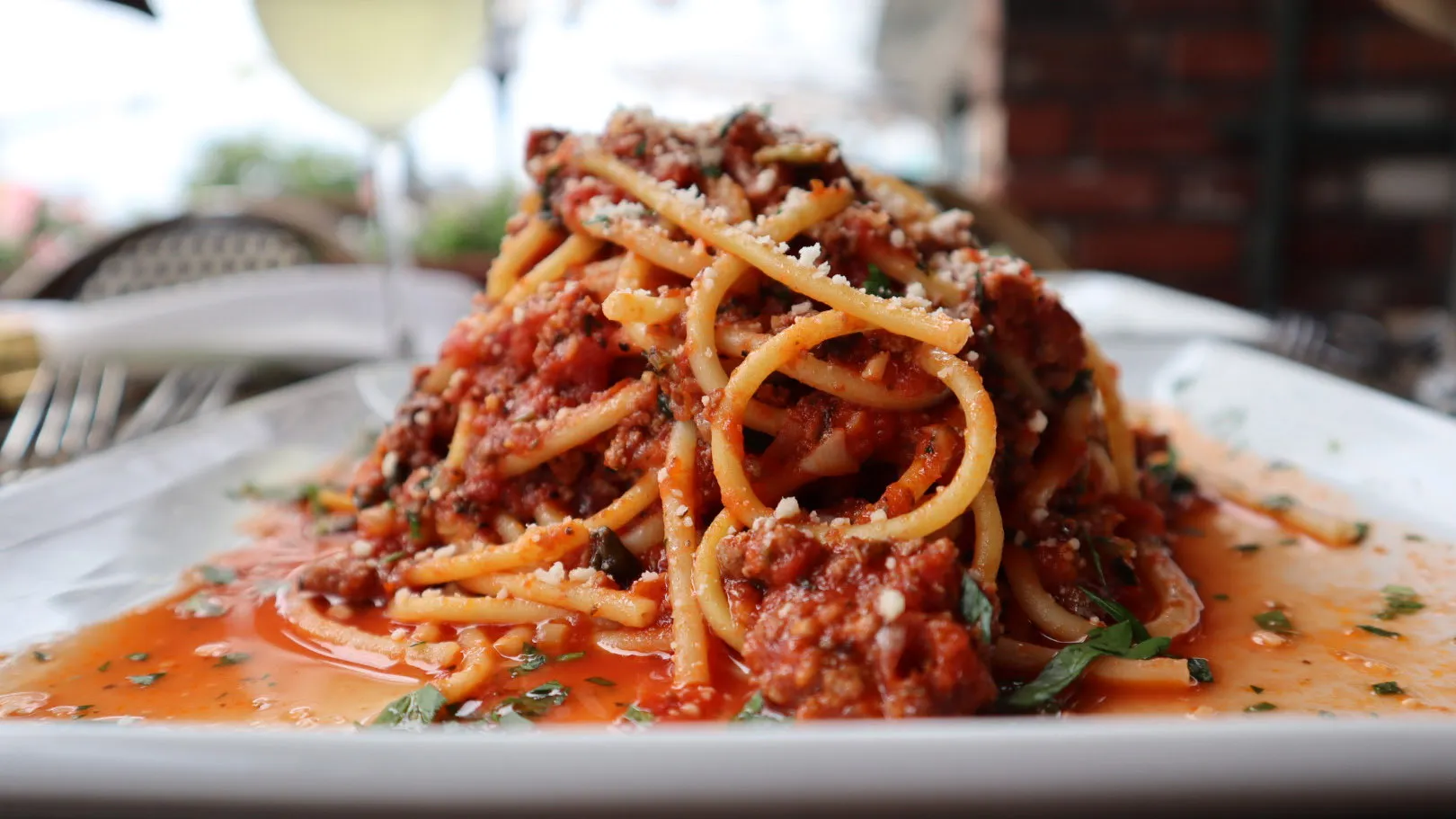 Bucatini Bolognese