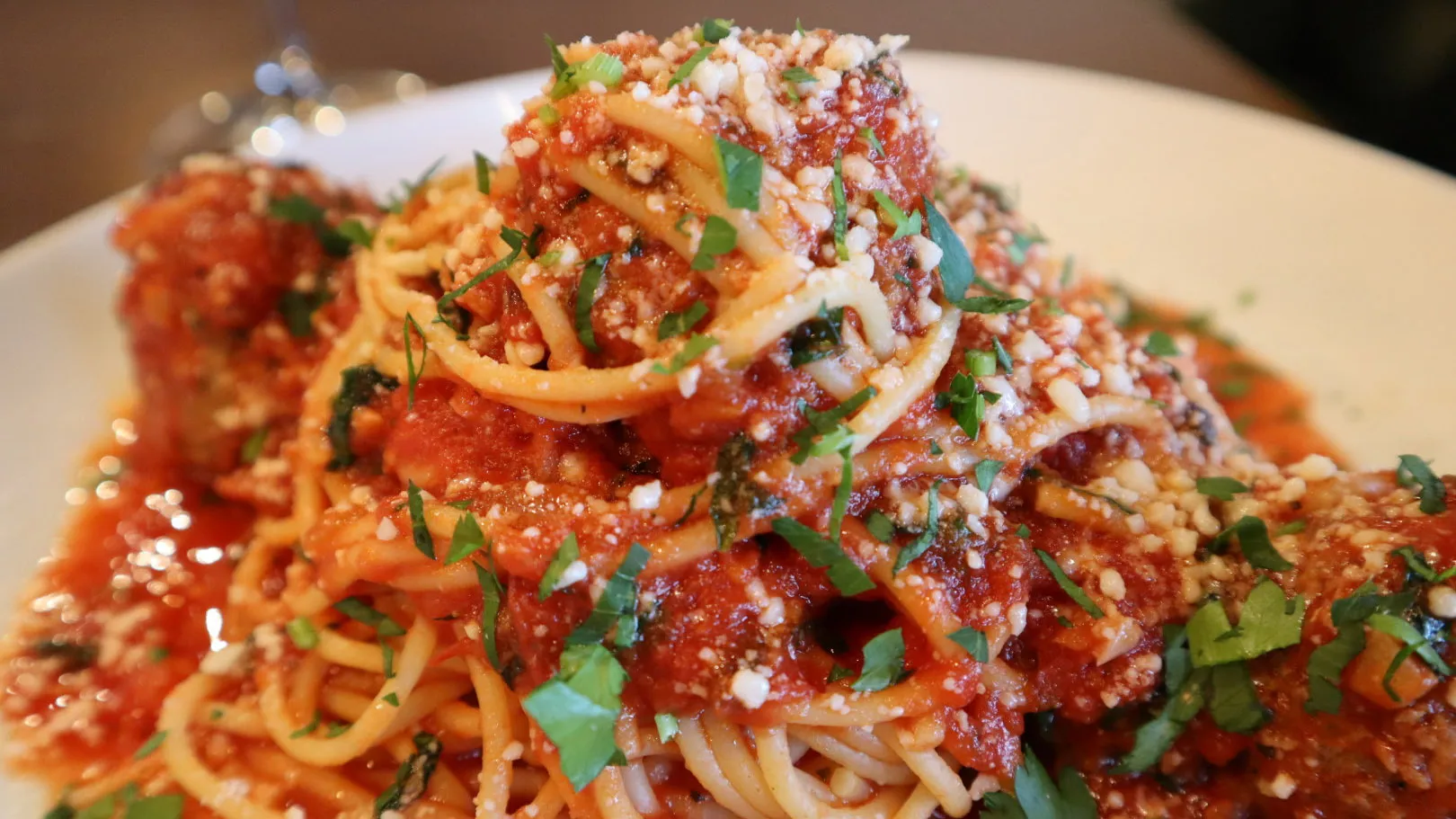 Spaghetti and Meatballs