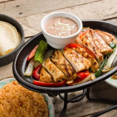 Grilled Chicken Fajitas