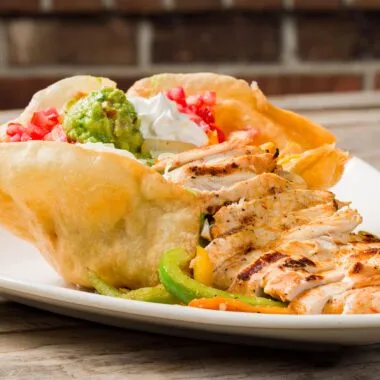Fajita Tostada