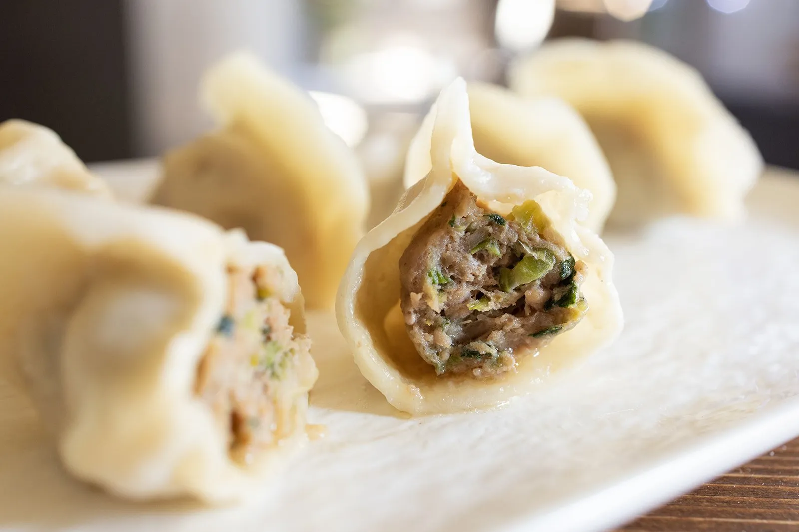 Pork & Celery Dumplings
