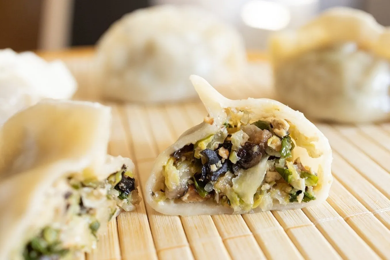 Steamed Vegan Dumplings