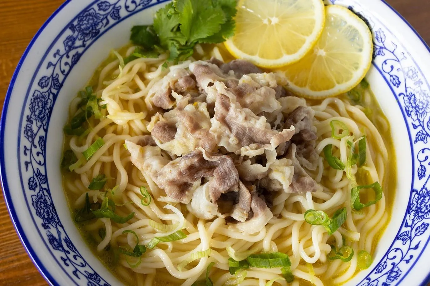 Golden Beef Noodle Soup