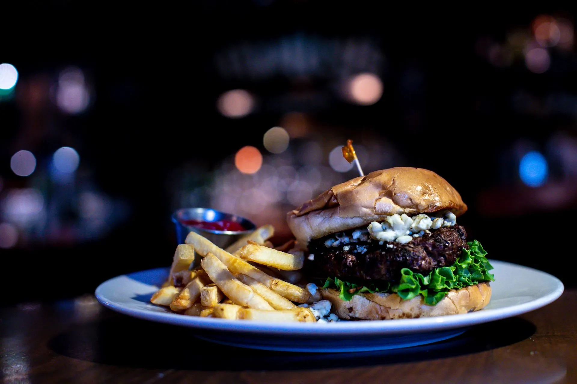 Blue Cheese Burger