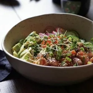 Salmon & Tuna Poke Bowl