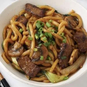 Beef Yaki-Udon