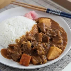 Beef Curry Rice or Udon